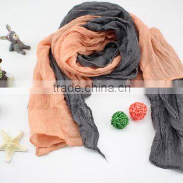 Daily Trend-all Plain Color Matching Cotton Polyester Fashion Baby Girls Boys Scarf photo-4