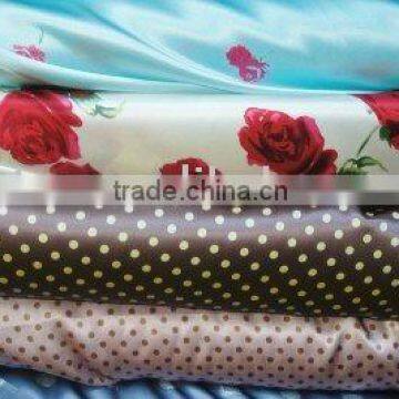 Polyester satin fabric