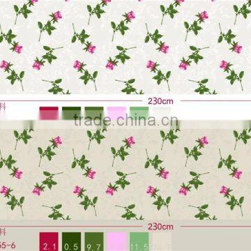 China Supplier 40gsm Polyester pongee woven printed mattress fabric For Dubai fabric market