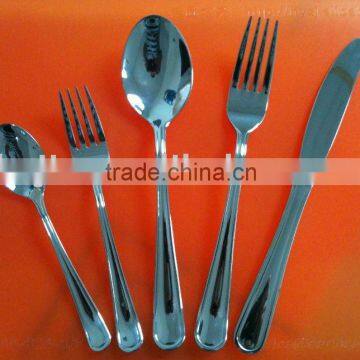 stainless steel spoon