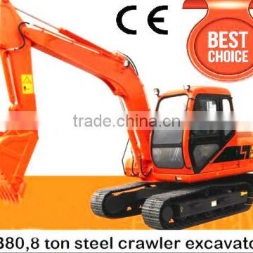 8ton hydraulic crawler excavator with CE