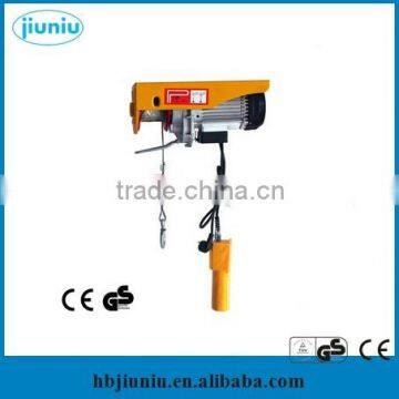 Mini/small electric hoist, mini electric wire rope hoist from china factory