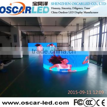 Shenzhen manufacturer outdoor large stadium 360 degree led video display led commercial advertising display screen