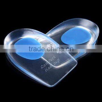 Hot sale gel shoe pad,gel insoles heel cushion,pu gel pad for heel KS C 61