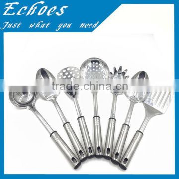 stainless steel 7 piece kitchen utensil set