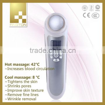 New products vibration cleansing face coldhot hammer antiaging Beauty Device