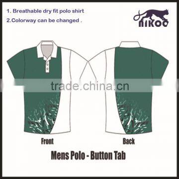 Custom Polo shirt with fashion pattern