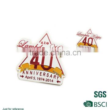 Company 40th anniversary Souvenirs Pin Badge