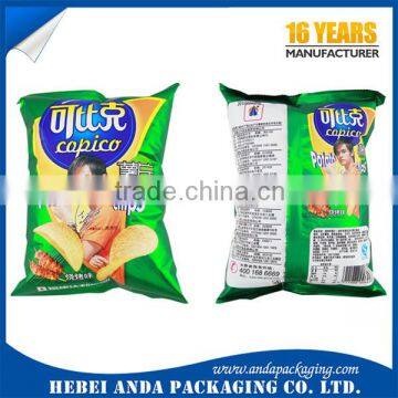 Flexible Packaging Potato Chips Packaging Material/potato Chips Packaging Bag/snack Plastic Film Roll photo-2