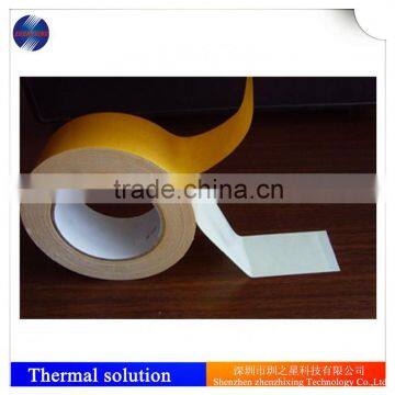 Shenzhen ZZX Hot sale thermally conductive double-sided adhesive tape yellow one