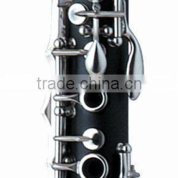 High Grace Hard Rubber Clarinet Nickel Palted Keys White Copper Keys photo-2