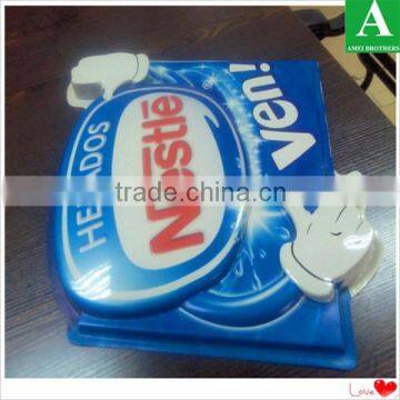 Soft Advertising Plastic Sign Board of Vacuum Thermoformed photo-3