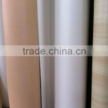 membrane press wood grian decorative pvc furniture foil