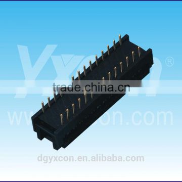 Dongguan manufacturer 2.54mm pitch 28pin dual row DIP plug connector