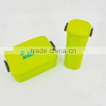 Wholesale Fashionable Plastic PP Promotional bpa-free Bento Box & Cup Sets