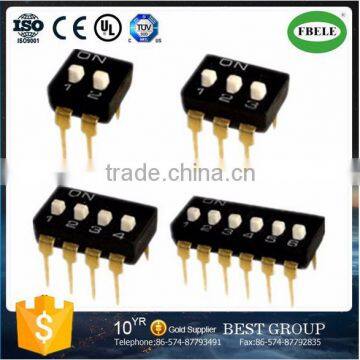 DIL-06 smd dip switch 6 pin 1.27mm SMD DIP switch setting dip switch (FBELE)