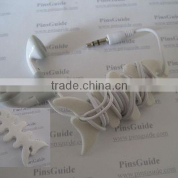 Fishbone Soft PVC Headphone Cable Roller