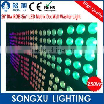 Professional 25x10w Rgb Led Blinder Led Wash Light Club Light for Bar Party Satge Decoration photo-6