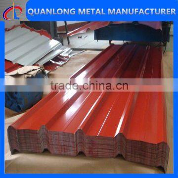 dx51d galvanized color coated zinc roofing sheet