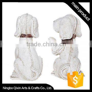 Decorative Dog, Resin Dog Figurine, Resin Dog Statue