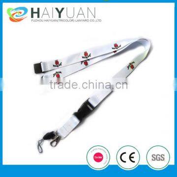 door to door fastcolours polyster heat-transfer lanyard