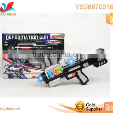 2016 musical flashing toy sparkle gun toy outdoor plastic gun