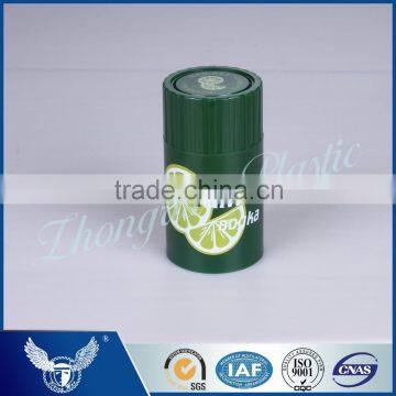 Good quality green colored printing Top-opening plastic wine bottle cap