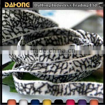 fashion new design printing custom made shoe laces