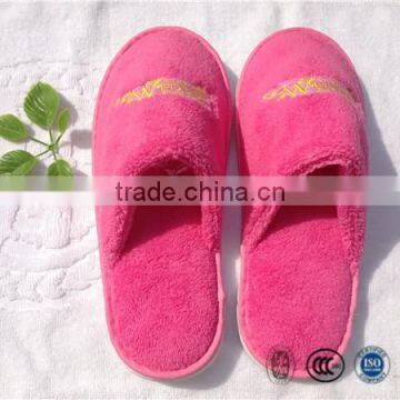 Personalized women hotel coral fleece winter super warm indoor slipper bathroom slippers