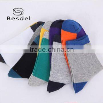 Bulk cotton socks, men cotton colored ankle socks, thin cotton socks