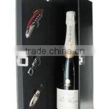 Single pu leather wine box wine case