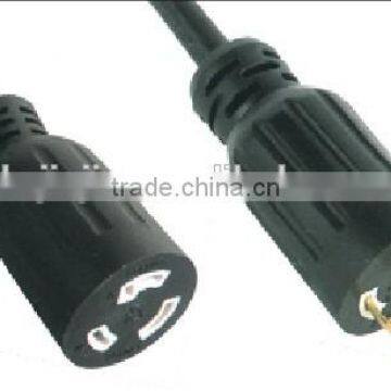 NEMA L5-20 Locking Extension Cord With UL CUL Approval.