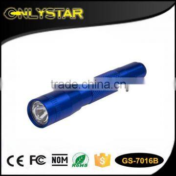 Onlystar GS-7016B Aluminum material krypton bulb pocket small led flashlight