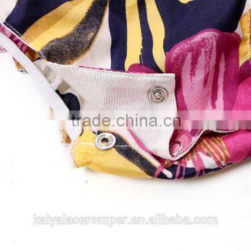 2016 Wholesale Summer Bodysuit Cotton Yarn Baby Kids Clothes Paillette Top photo-6