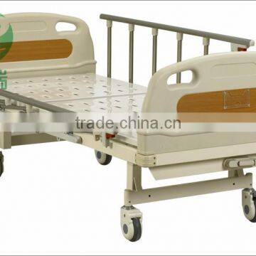 HR-621A Plastic head board manual medical bed for sale