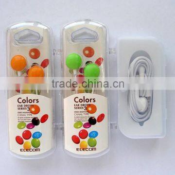 Novelty Colorful earbud speakers high quality earbuds manufacturing for mother day giveaway gifts