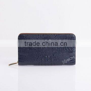 Top quality leather money bag leather wholesale long wallet