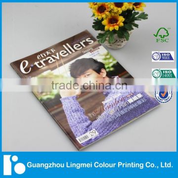 Eco-Friendly Colorful Art Paper Magazine Printing Supply Fashion Printed Magazines