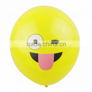 Party Decoration Latex Balloon Made in China Emoji Balloon photo-2