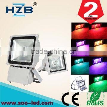 Brightness Color Changing Outdoor 100W Led Flood Light With CE&ROHS For Outdoor Decorative China Direct