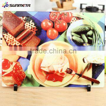 sublimation glass photo frame BL-18 390*285*4