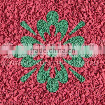 Tennis Court Rubber Roofing Recycled Polypropylene Granules Surface