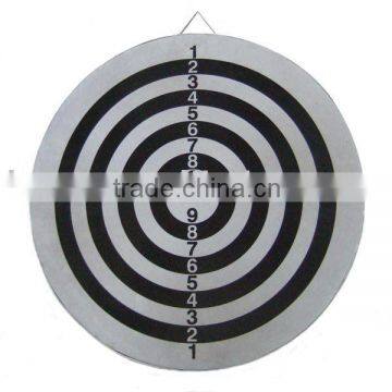 flocking paper dartboard