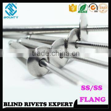 HOT SELLING LARGE FLANGE SS/SS BLIND RIVETS WITH COMPETETIVE PRICE photo-6