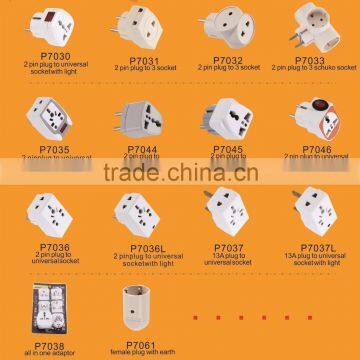 EU Power Supply Electric Plug Universal Adaptor (P7036L) photo-4