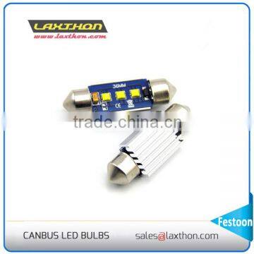 Festoon Base 3 SMD 36mm 39MM 42MM 14.5V IC Digital Led License Plate Light Canbus Led Bulbs Quality Choice photo-2