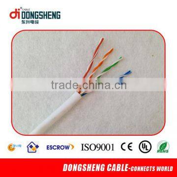 China Manu Facture Super Quality UTP Cat5e Cable With 4 Pair 0.50mm Conductor