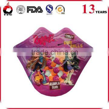 plastic packaging bag charm shape bag for baby toys