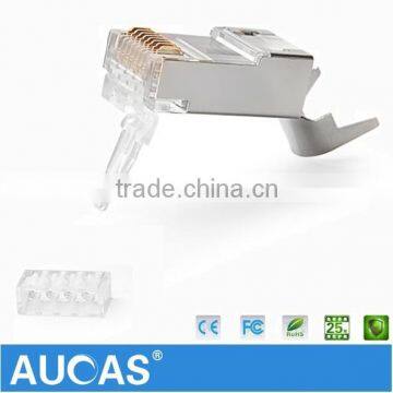 High Quality Cat7 RJ45 Modular Plug For Network Cable Cat7 Aucas Brand Offer Price photo-5