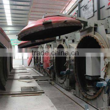 Sand autoclave aerated concrete production line AAC production line